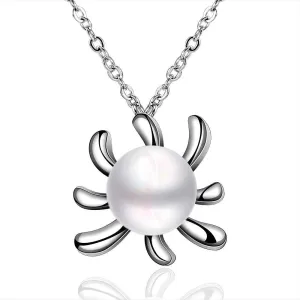 christmas gift bijoux women necklaces seawead beads pendant necklaceNPLP 32 ELY