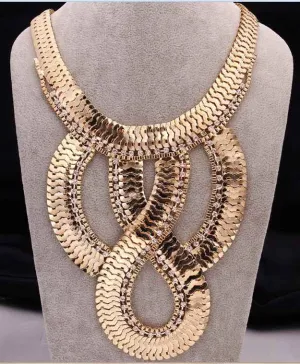 Collares vintage jewelry collar necklace collier many snake jewellry patek chain FASN 24 ELY