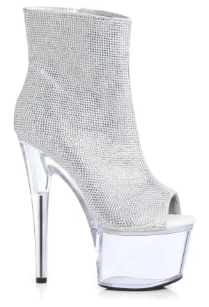 Ellie 709-LAVISH 7 Platform Shimmering Ankle Boot