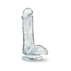 Naturally Yours - 6 Glitter Cock - Sparkling Clear