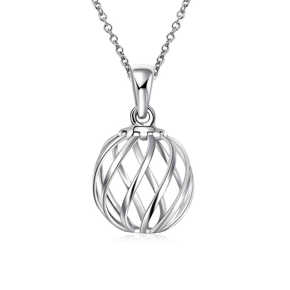 silver statement necklace Twisted lantern tenis masculino Elegant 716 ELY