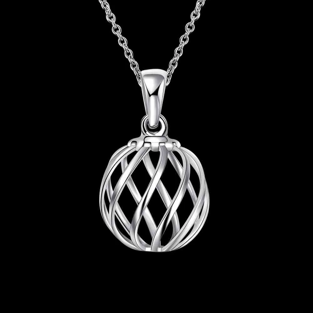 silver statement necklace Twisted lantern tenis masculino Elegant 716 ELY
