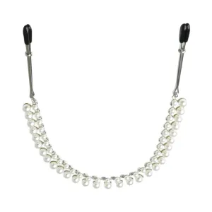 Sincerely. Ss Pearl Chain Nipple Clips