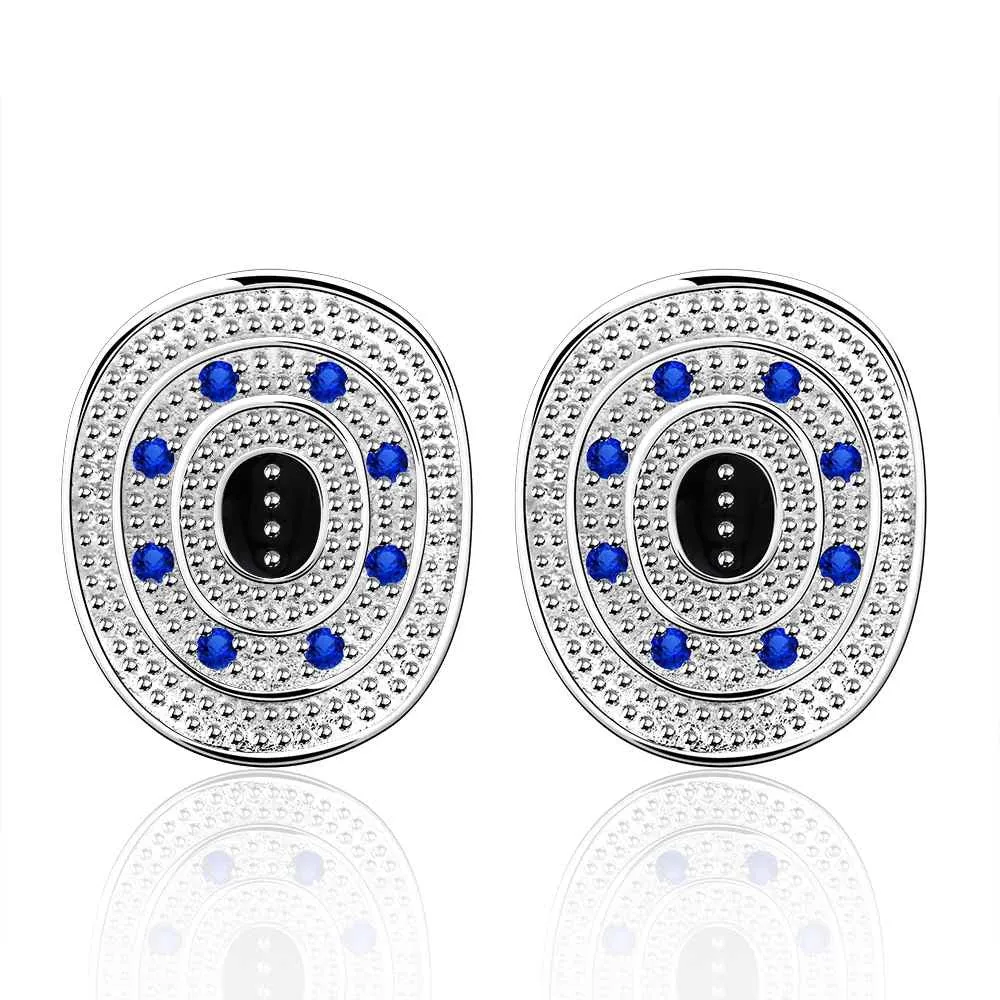 Vintage Love silver plated earrings Flower drop brincos de festa Hand Madeball 388 ELY